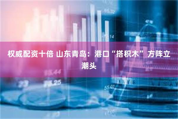 权威配资十倍 山东青岛：港口“搭积木” 方阵立潮头