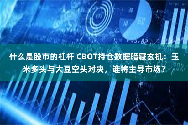 什么是股市的杠杆 CBOT持仓数据暗藏玄机：玉米多头与大豆空头对决，谁将主导市场？